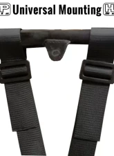HSP Seats 4 Point Harness 2 Inch Auto Buckle Black                                     - SB22A4B-JJHX - Image 3